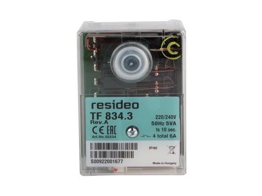 топочный автомат resideo tf 834.3 rev.a