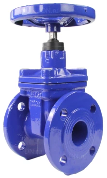 задвижка с обрезиненным клином rushwork dn80 pn16 101-080-16