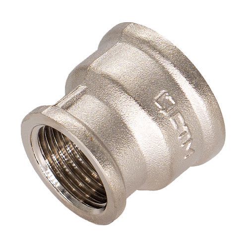 муфта латунная резьбовая переходная 1 х1/2 г/г ctm 16 бар -20°с до +120°с crrs0112