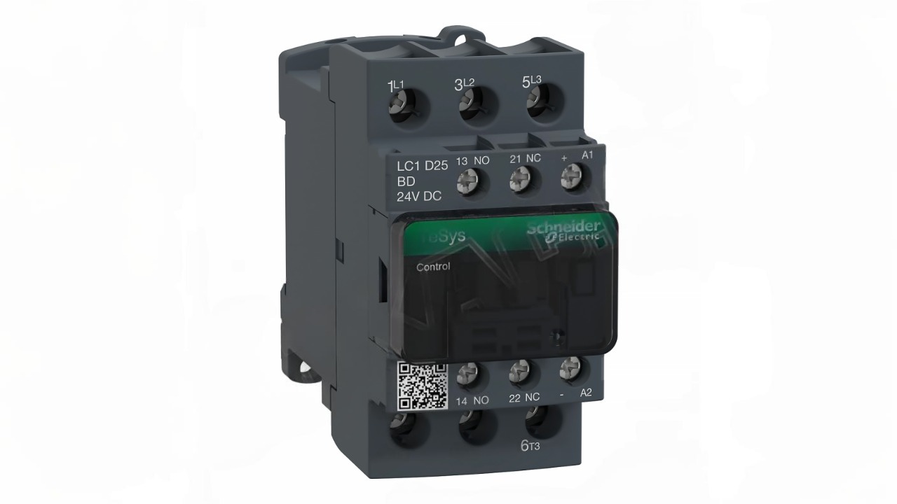 миниконтактор schneider electric lc1d25bd