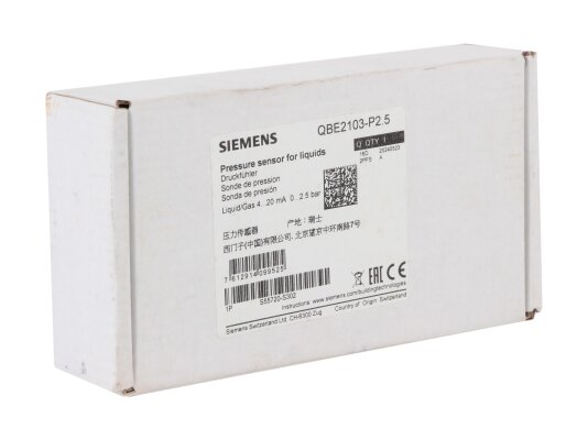 Датчик давления Siemens QBE2103-P2.5
