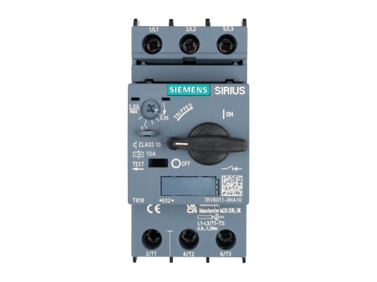 Автоматический выключатель Siemens Sirius, 3RV6011-0HA10