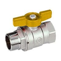 кран шаровой для газа giacomini ду20 3/4 хромированный r254x024 кран шаровой для газа giacomini ду20 3/4 хромированный r254x024