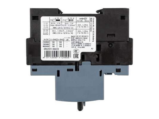 Автоматический выключатель Siemens Sirius, 3RV2011-0KA10