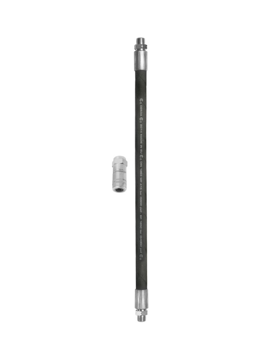 резиновый рукав для смазки 1/8" npt х 340 мм 141030 samoa