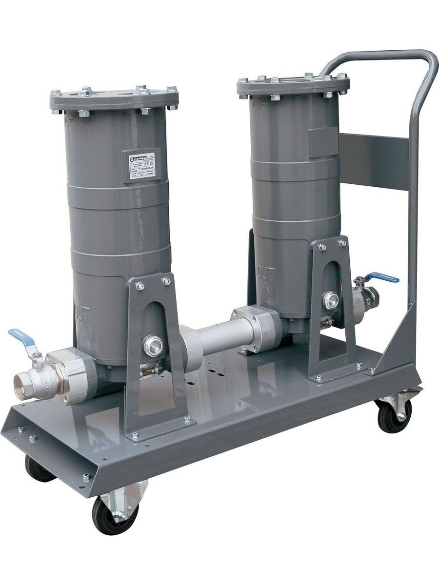 мобильная фильтрационная установка fg-300x2 300 л/мин 50/15 µm 66061 gespasa