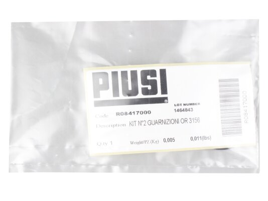 уплотнительные кольца piusi 2 шт, r08417000