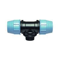 тройник 90° с наружной резьбой d40 rp1 d40 pn16ppe unidelta 1010040004
