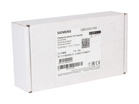 Датчик давления Siemens QBE2003-P60