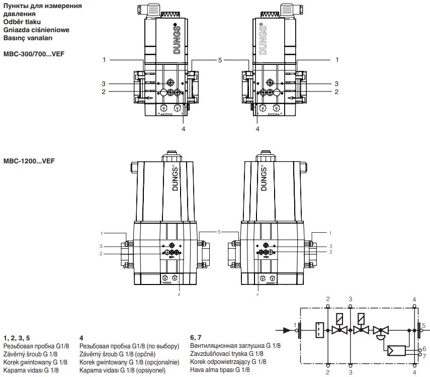 газовый мультиблок elco mbc-300-vef 65323617