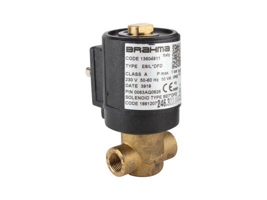 газовый электромагнитный клапан brahma e8/l dfd 13604811