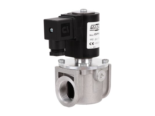 газовый электромагнитный клапан madas evp/nc-1 dn 25 24 vdc