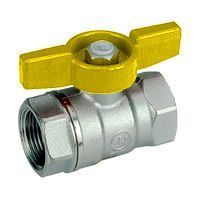 Кран шаровой для газа GIACOMINI R251D Ду15 резьба внутренняя R251X023