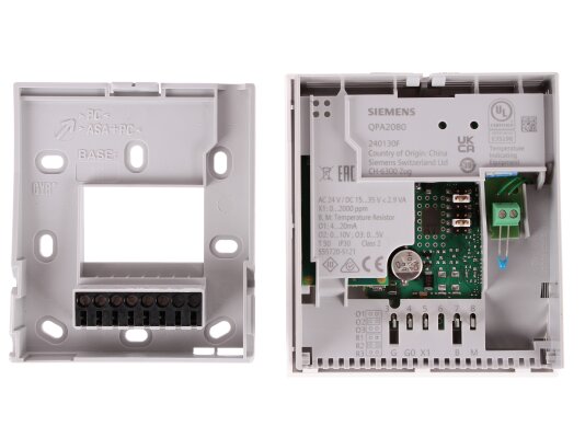 комнатный датчик углекислого газа siemens qpa2080