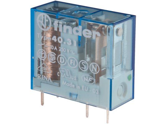 миниатюрное реле finder 40.31 0005110018