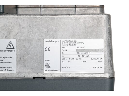дизельная горелка weishaupt wl 20/1-c