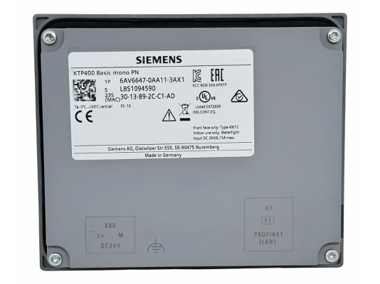 Панель оператора Siemens KTP400, 6AV6647-0AA11-3AX1
