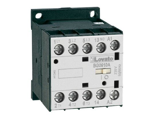 миниконтактор lovato 11 bg09 10 a230