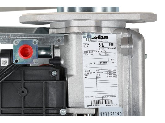 газовая горелка ecoflam max gas 70 p tc ht cv