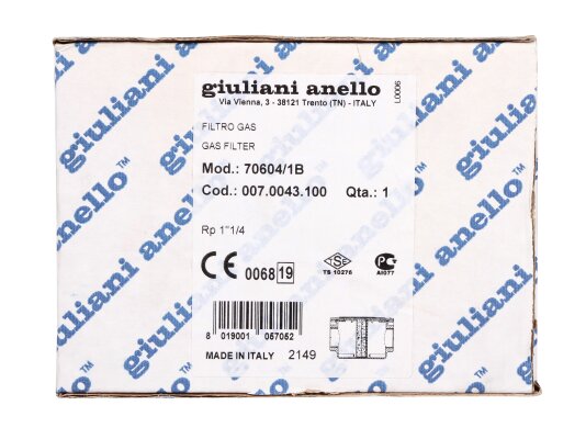 газовый фильтр giuliani anello 70604/1b