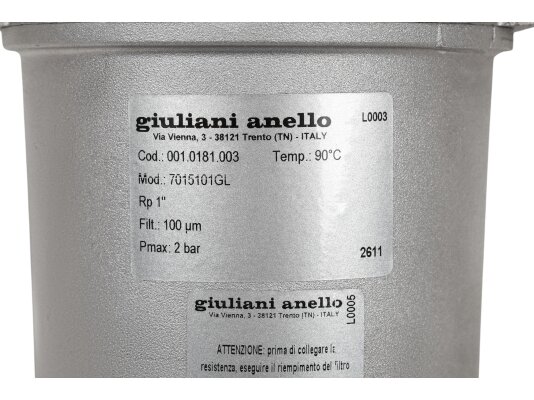 жидкотопливный фильтр с подогревом giuliani anello 70151/01gl