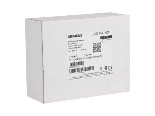 Датчик давления Siemens QBE2104-P60U