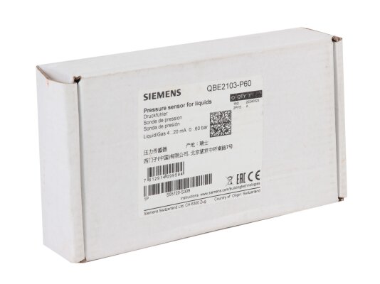 Датчик давления Siemens QBE2103-P60