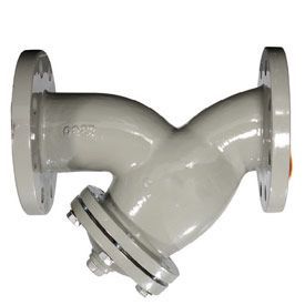 Косой сетчатый фильтр GIACOMINI Ду 100 с фланцевым соединением R74FLY010