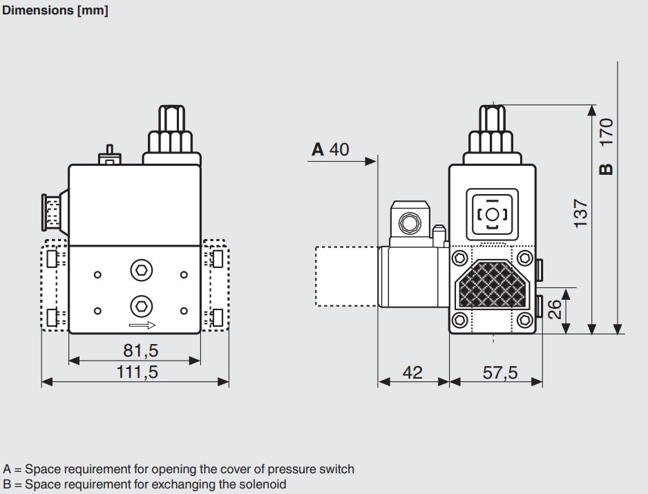 газовый мультиблок dungs mb-dle 403 b01 s50 226783