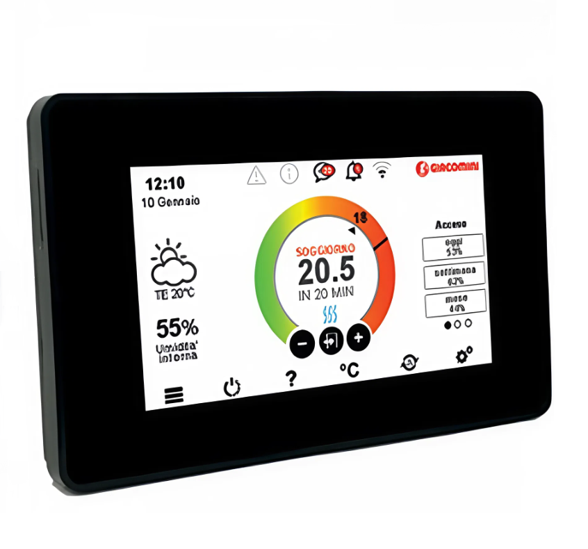 беспроводной контроллер giacomini протокол zigbee connect-trv 230 b kd410y002