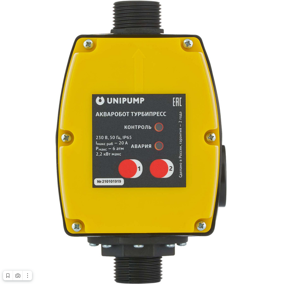 блок управления насосом турбипресс, unipump 70276