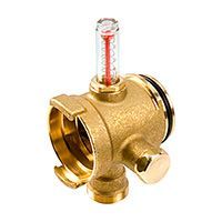 Элемент модульного коллектора GIACOMINI Ду32x3/4 E с расходомером R53MMY106