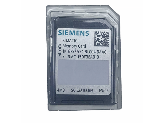 Карта памяти Siemens Simatic, 6ES7954-8LC04-0AA0