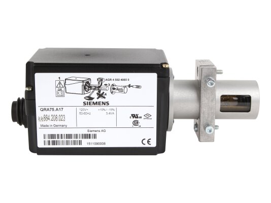 уф-датчик пламени siemens qra75.a17