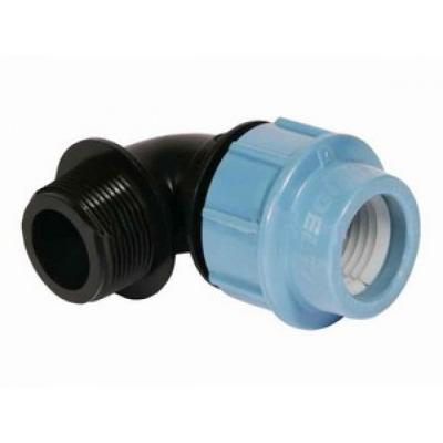 Колено 90° с наружной резьбой D32/R3/4 PN10PPE Unidelta (1008032003)