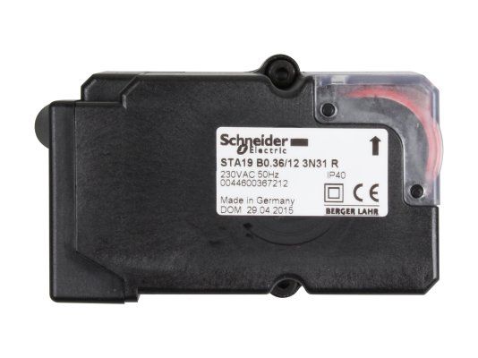 сервопривод berger lahr / schneider electric sta19 b0.36/12 3n31 r 13010011