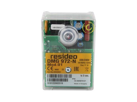 топочный автомат honeywell dkg 972-n mod.28 0432028