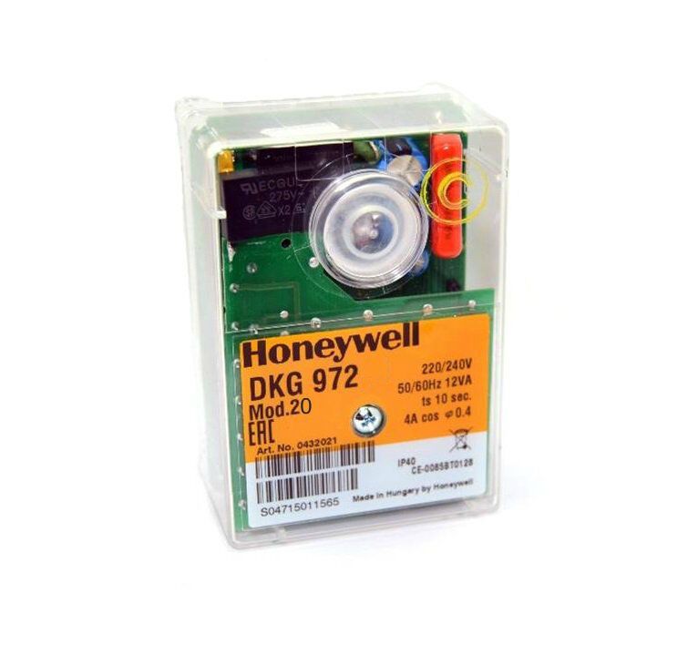 топочный автомат honeywell dkg 972 mod.31 0332031