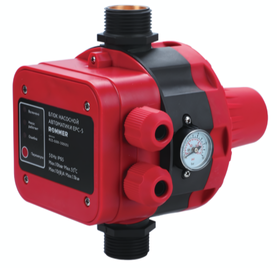 блок насосной автоматики epc-5, rommer, rcs-0001-000055