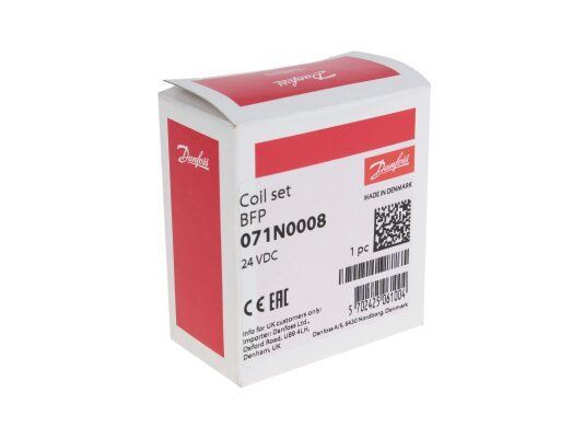 электромагнитная катушка danfoss 071n0008