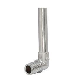 Угольник 90° с хромированной трубкой GX GIACOMINI 20x15 L-250 мм GX128X014