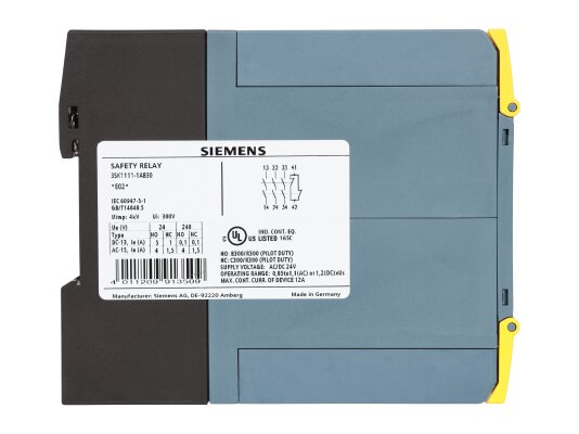 Реле безопасности Siemens Sirius, 3SK1111-1AB30