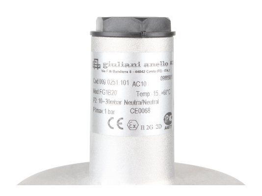 газовый регулятор giuliani anello fg1b20 009.0251.101