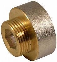 переходник латунный резьбовой круглый 1 х1/2 г/ш ctm 16 cr01f12r