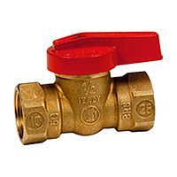 Кран шаровой GIACOMINI R602 впускной с внутренней резьбой 3/8 R602Y002