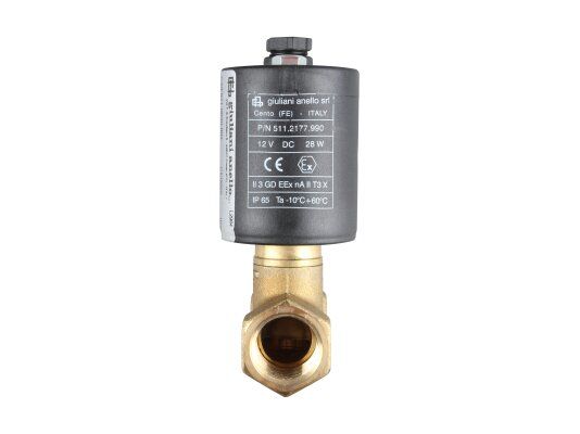 газовый электромагнитный клапан giuliani anello gsavo15v12 021.0030.004
