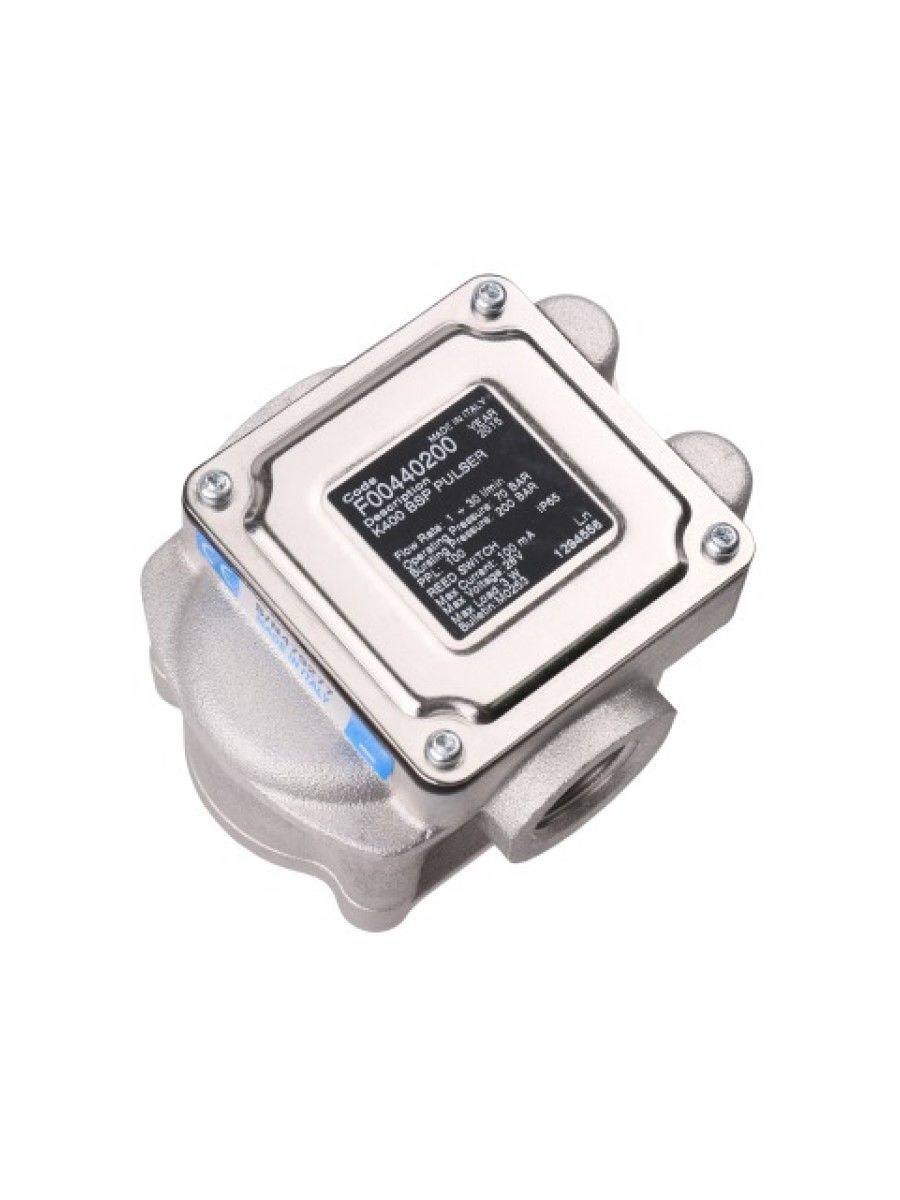 импульсный счетчик k400 pulser 1-30 л/мин для антифриза, дт, масла f00440200 piusi 
