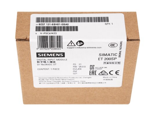 Модуль дискретного ввода Siemens, 6ES7131-6BH01-0BA0