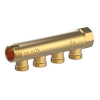 сантехнический коллектор giacomini r580c сборный с отводами 3/4 x 1/2 r580cy073