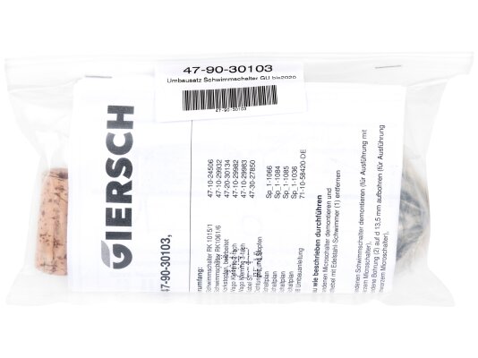 комплект переоборудования giersch, 47-90-30103